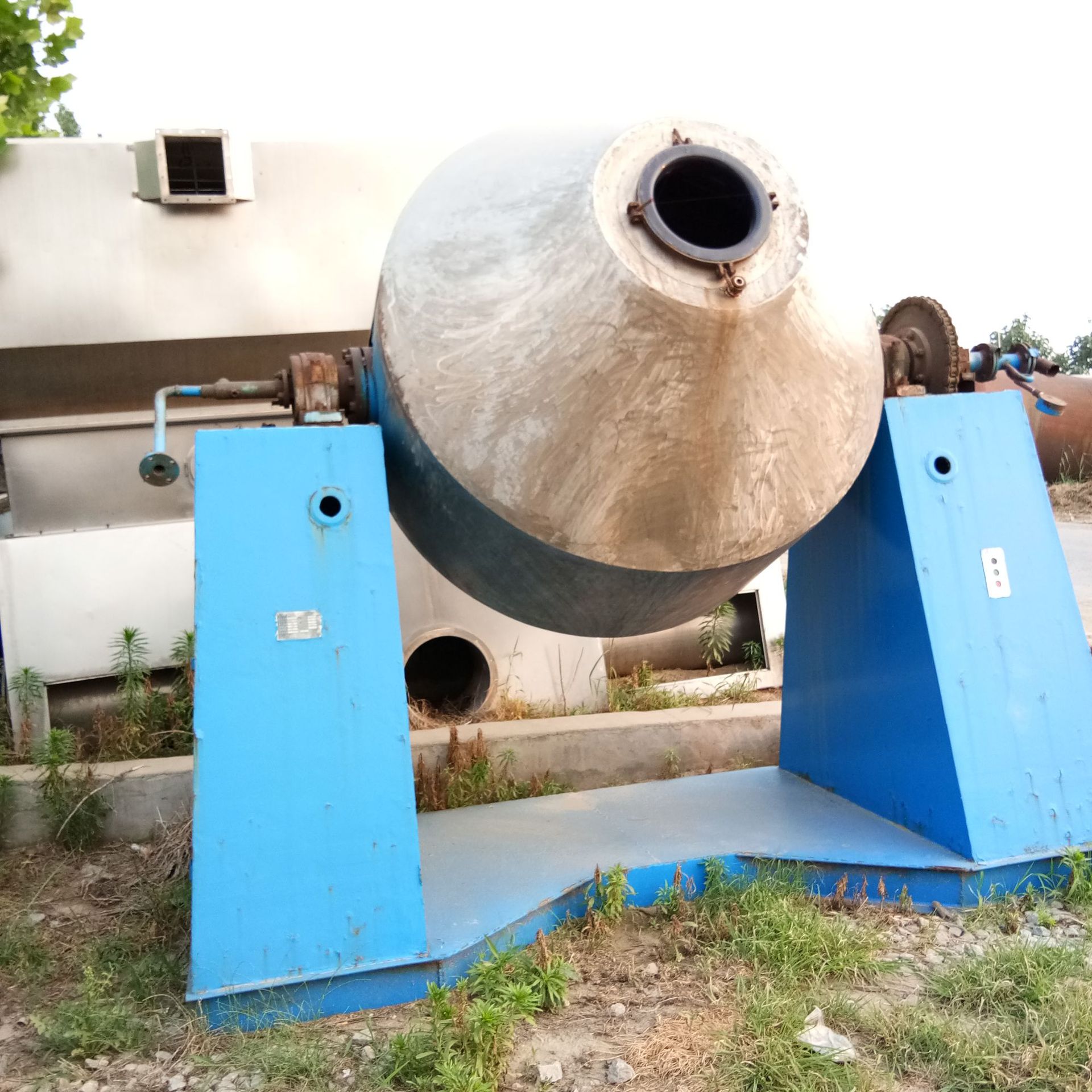 熱銷二手300L不銹鋼V型混合機(jī) 2000L搪瓷雙錐混合干燥機(jī)