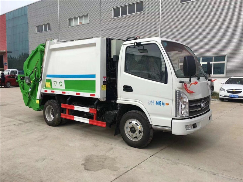 凱馬藍(lán)牌壓縮垃圾車4方