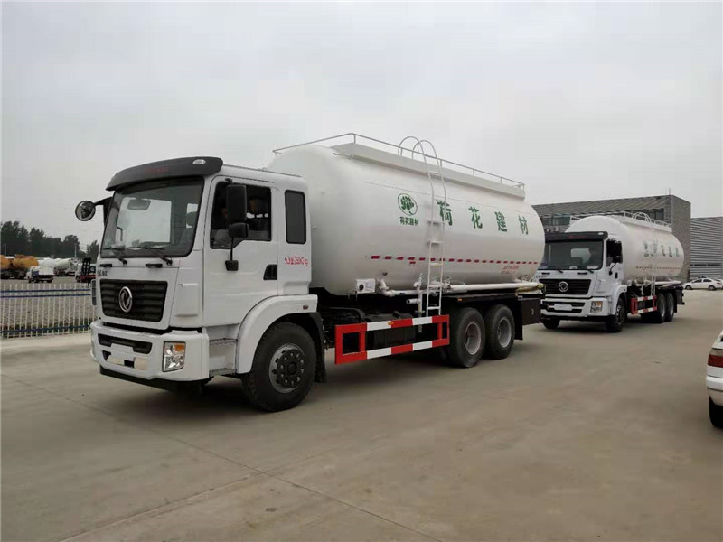 東風后雙橋干混砂漿運輸車