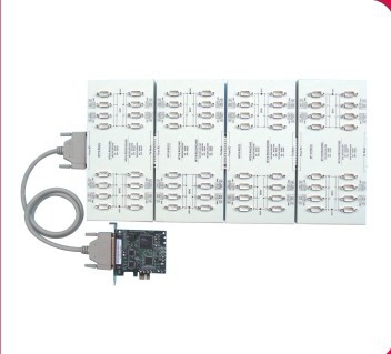 供應(yīng)PCIe RS-232 64口多串口卡