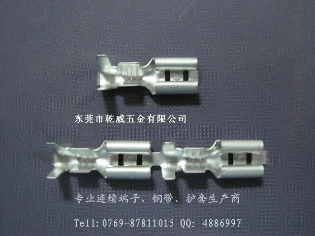 專業(yè)生產(chǎn)187端子 黃銅187端子 中碳鋼187端子 不銹鋼端子