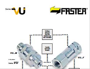 意大利FASTER快速接頭、FASTER接頭