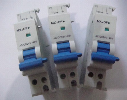 供應(yīng)C65/NB1系列MX+OF分勵脫扣器