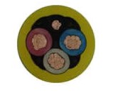 礦用采煤機金屬屏蔽橡套軟電纜（MCPTJ-1.9/3.3）