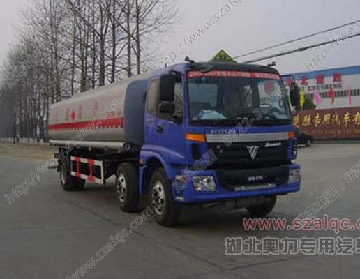 解放小三軸加油車(chē)★	35立方油罐車(chē)★前4后8油罐車(chē)