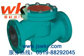 襯膠止回閥 H41J-10、H41J-16襯膠止回閥 江蘇唯科襯膠止回閥