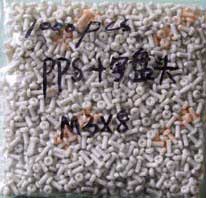 強耐高溫耐壓抗腐蝕性聚PPS螺絲螺母