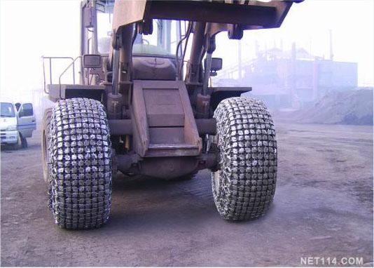 強耐磨輪胎保護鏈、礦山車輪胎保護鏈，工程車輛裝載機保護鏈