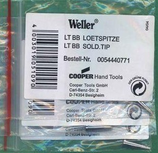 威樂LT BB烙鐵頭Weller烙鐵咀
