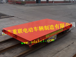 廠內貨物運輸軌道行走電動平車工具車