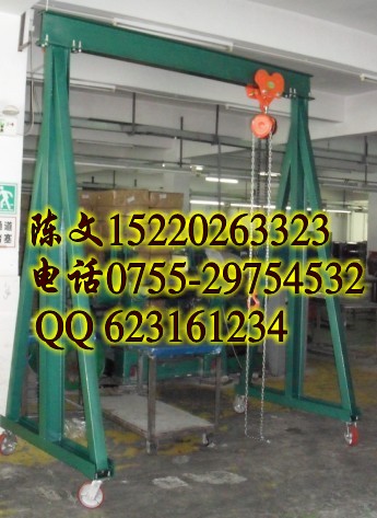 深圳小型龍門架/龍門吊架生產(chǎn)廠家1噸2噸模具吊架3噸5噸簡易龍門架