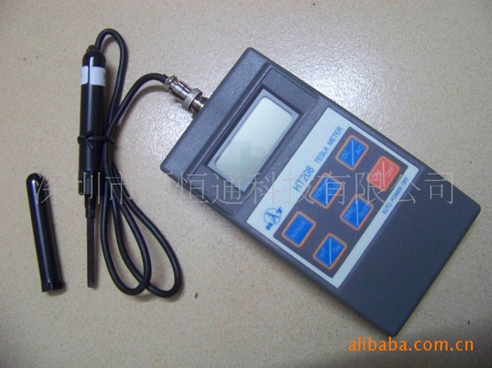 HT208上海亨通數(shù)字毫特斯拉計(jì)HT-208手持式交直流高斯計(jì)