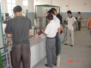 圓鋼高頻退火爐|不銹鋼圓鋼廈門退火|不銹鋼管圓鋼福州退火爐在線光亮