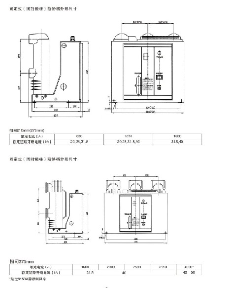 江蘇VSM-12/1250永磁真空斷路器