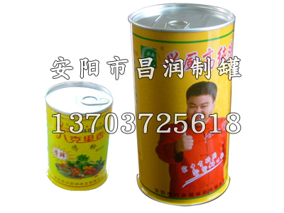 調(diào)味品罐 雞精罐 調(diào)料罐 調(diào)味品罐生產(chǎn)廠家 昌潤(rùn)制罐