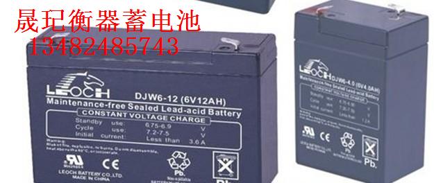 6V4AH電秤蓄電池電子秤用蓄電池，理士制造，質量保證嘉定供應