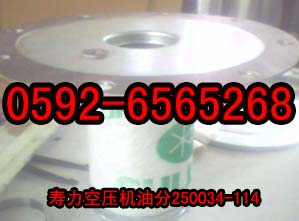 壽力空壓機(jī)油分250034-114