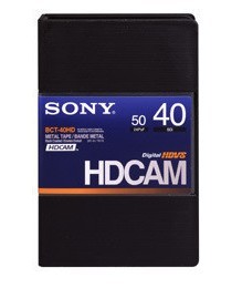 SONY BCT-40HD高清數(shù)字錄像帶HDCAM 40分鐘磁帶