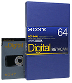 SONY BCT-D64L錄像帶Betacam 60分鐘磁帶