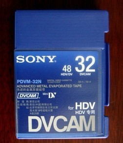 SONY PDVM-32N數(shù)字錄像帶DVCAM 32分鐘 DV磁帶