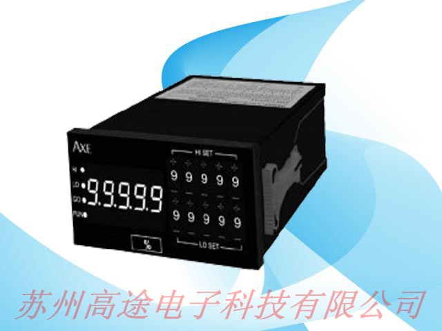 5位數(shù)微電腦型盤面式控制電表（指撥開關設定型）