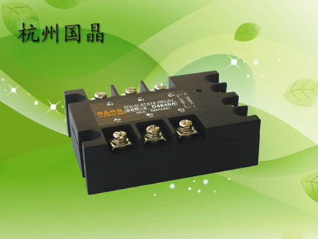 供應(yīng)杭州國(guó)晶三相固態(tài)繼電器SSR-3D4840A