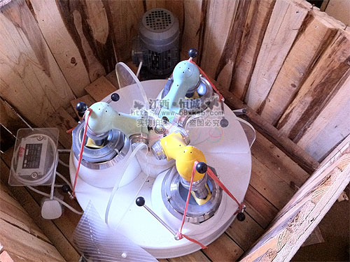 三頭研磨機(jī)，實(shí)驗(yàn)?zāi)サV設(shè)備，XPMФ120×3三頭研磨機(jī)