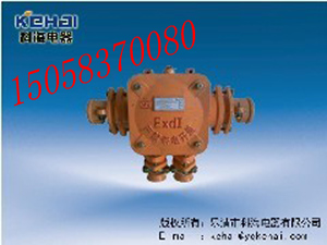 BHD2系列礦用隔爆型低壓電纜接線(xiàn)盒(圖)，礦用低壓電纜接線(xiàn)盒