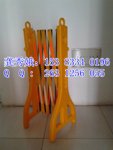 石家莊電力維修用可拆解式伸縮PE護(hù)欄,交通隔離用PE伸縮圍欄廠家