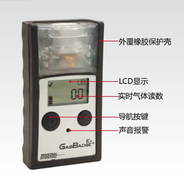 GASBADGEEX   可燃氣體檢測儀