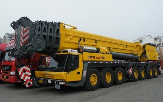 二手格魯夫汽車(chē)吊車(chē)起重機(jī)