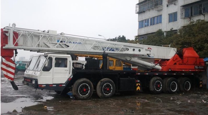 二手80噸汽車(chē)吊車(chē)起重機(jī)