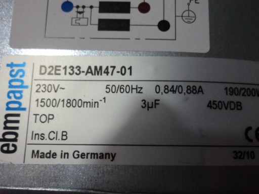 北京D2E133-AM47-01變頻器專用風機風扇現貨