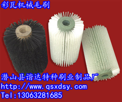 彩瓦機械毛刷