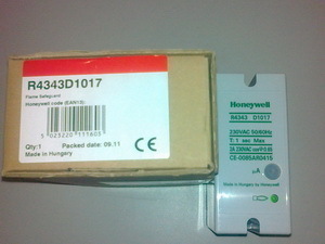 R4343D1017霍尼韋爾（Honeywell)火焰開關(guān)型控制器