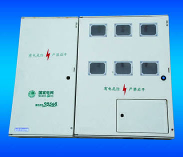 六表位玻璃鋼電表箱