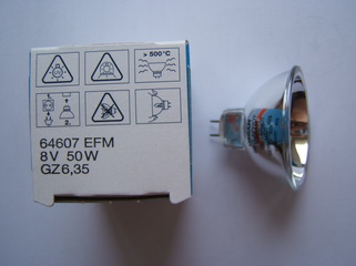 OSRAM鹵鎢燈杯8V50W 64607 GZ6.35 EFM報(bào)價(jià)