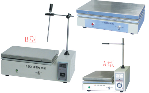 不銹鋼電熱板BLKB-3B，數(shù)顯不銹鋼電熱板