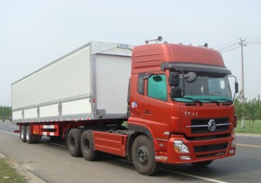 臺灣 40英尺翼開啟半掛車 中昌牌翼開啟廂式半掛車 國可以上戶
