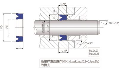 進(jìn)口UN型密封圈