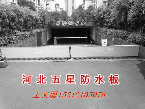 擋水板【品種】：地鐵防汛擋雨板；車庫防汛擋雨板；地鐵防汛阻雨板；擋