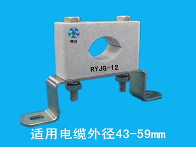 BMC玻璃鋼電纜固定夾RYJG-12，替代鋁合金電纜夾的最佳產(chǎn)品