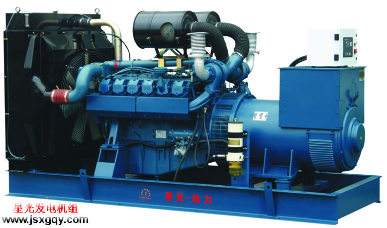 300KW斯太爾WP12D395E21發(fā)電機組 廣東星光供應(yīng)
