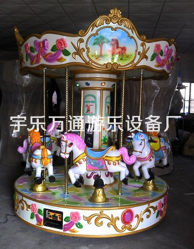 六人豪華轉(zhuǎn)馬，小型游藝設(shè)施