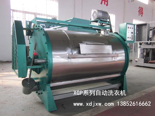 臥式滾筒洗衣機(jī)-半自動工業(yè)洗衣機(jī)-臥式大型水洗設(shè)備