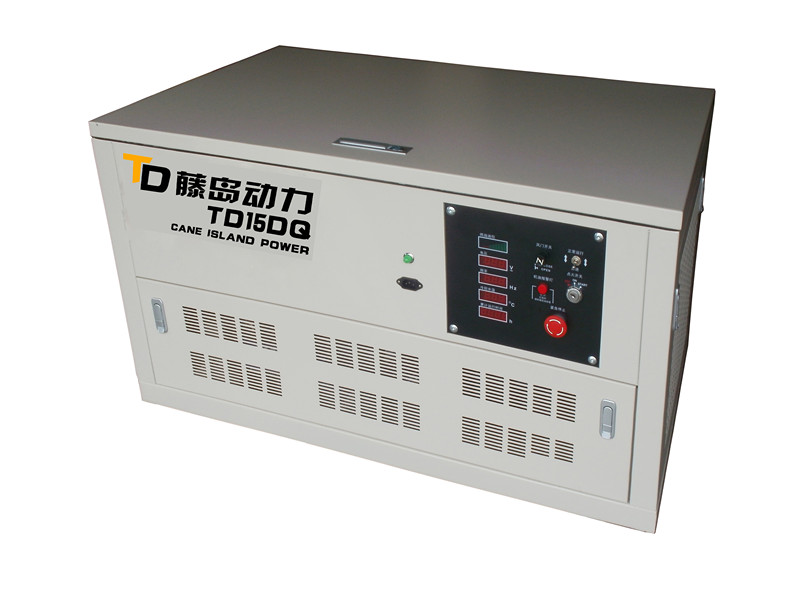 藤島動(dòng)力15kw靜音汽油發(fā)電機(jī)組