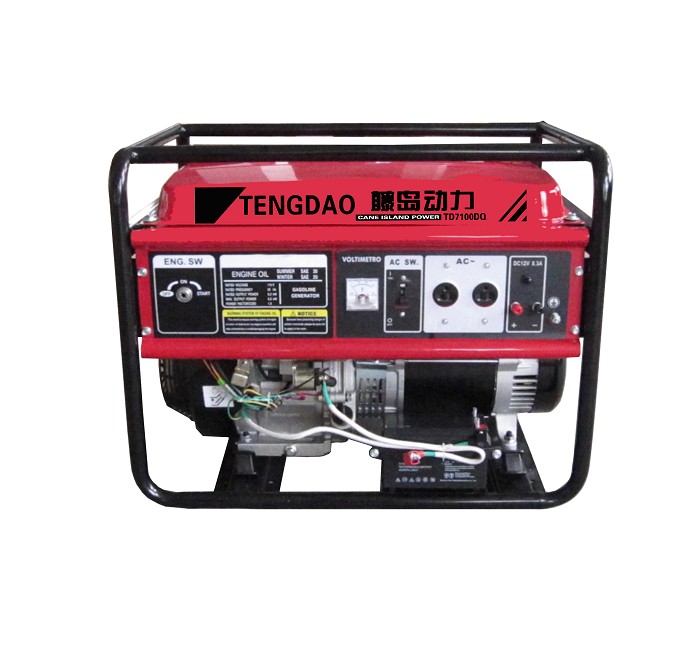 火爆促銷6KW小型汽油發(fā)電機|家用汽油發(fā)電機|靜音發(fā)電機