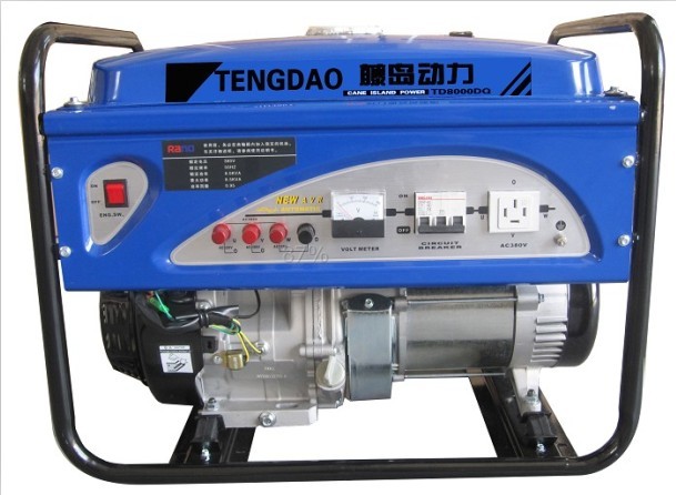 7.5千瓦小型汽油發(fā)電機 家用便攜式發(fā)電機 應(yīng)急專用電源