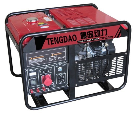 藤島原裝10千瓦汽油發(fā)電機/移動式備用應急電源