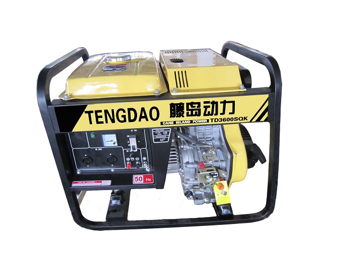 3KW柴油發(fā)電機組/小型柴油發(fā)電機/移動式發(fā)電機